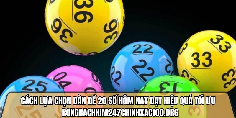 Dàn đề 20 số