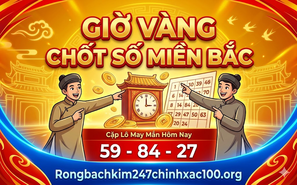 Giờ vàng chốt số miền bắc