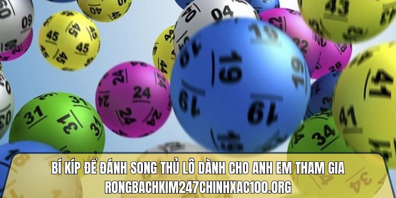 Soi cầu song thủ lô